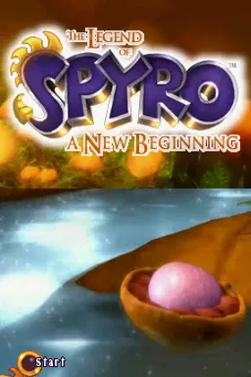 Legend of Spyro, The - A New Beginning (USA) screen shot title